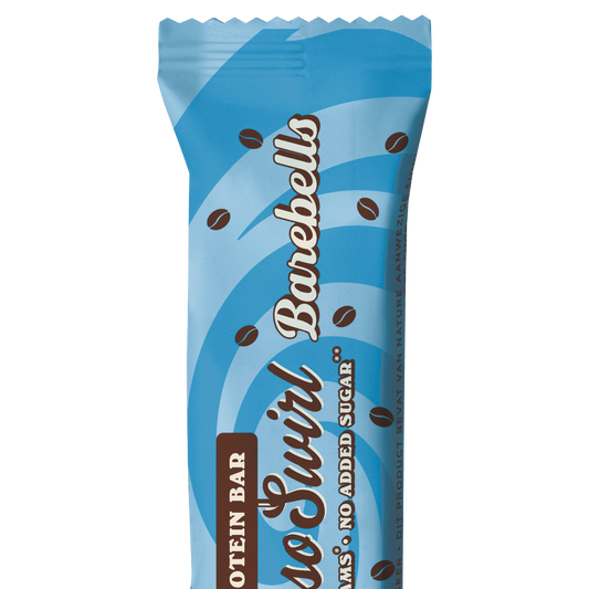 Barebells Espresso Swirl bar, closed/wrapped