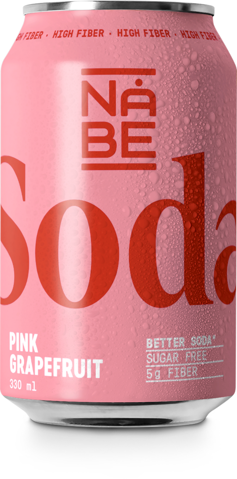NÅBE Soda Pink Grapefruit 330ml packshot
