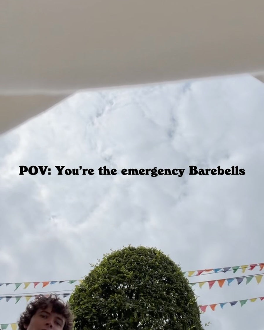 For emergencies only. So… basically every day.

#barebells