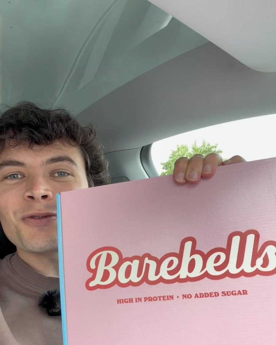 Arne is one of the first to try our newest flavour. 👀 Can you guess what it is based on his reaction?

#barebells