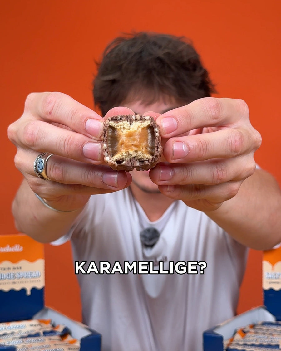 Wer hat bei diesem Taste Test auch so Lust auf unseren neuen Riegel Salty Fudge Spread bekommen? 😍

#barebells #barebellsgermany #tastetest #newflavor #saltycaramel #proteinbar 
@konstantinhilbert